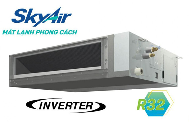 DÀN LẠNH GIẤU TRẦN NỐI ỐNG GIÓ ÁP SUẤT TĨNH TRUNG BÌNH SKY AIR - FBA, FBFC SERIES